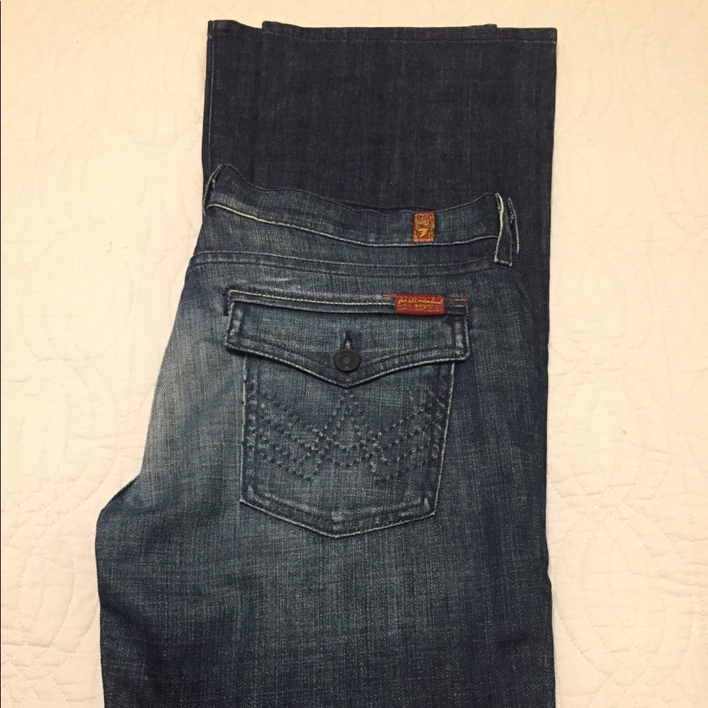 7 For All Mankind Jeans, vintage blue, size 31